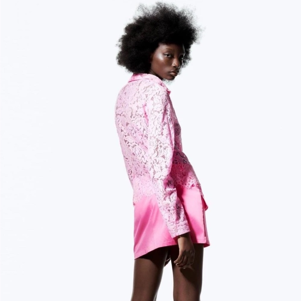 Zara Pink Mini Skirt - Picture 5 of 7